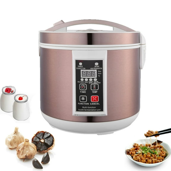 6L Stainless Steel Fermenter for Garlic Yogurt Natto Fruit Wine Multi-functional Health Fermentation Pot