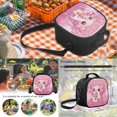 thumbnail image 6 of Yspwyqan Girls Pink Glitter Backpack Set with Lunch Box and Pencil Case, Ice Cream Drip Axolotl Lightweight School Bags with Multi-Pocket Fits 15.6 Laptop Fashion Bookbag for Middle High, 6 of 7