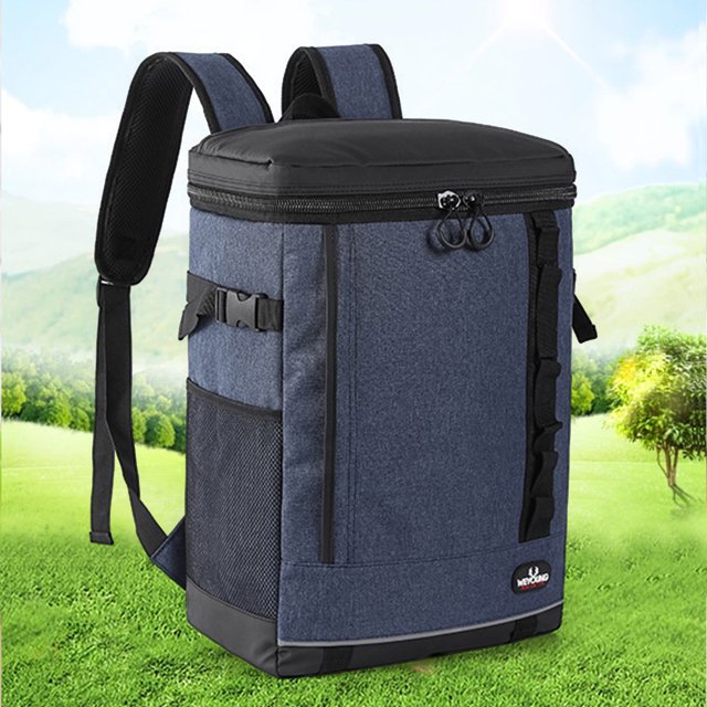 Refrigerador de mochila de 24 l, bolsa de aislamiento térmico de gran capacidad, impermeable, ligero Sywqhk Para Estrenar