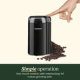 thumbnail image 5 of Cuisinart Coffee Grinder, Holds up to 70g of Beans, Stainless Steel Blades, Black (DCG-20BKNC), 5 of 5