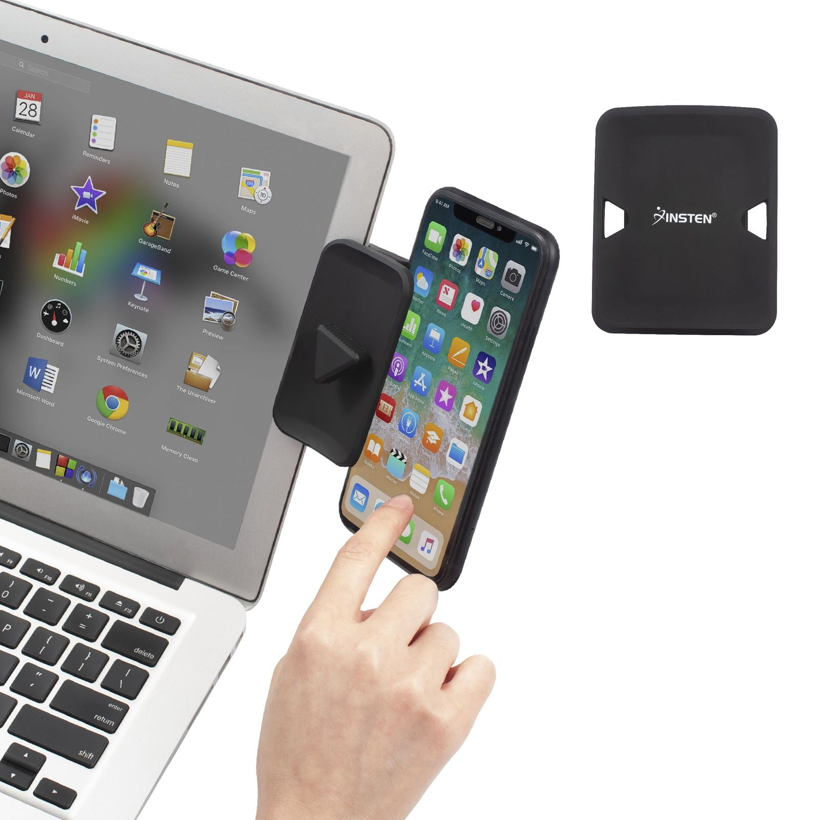 Mobile Smart Phone Holder PINK iClip Folding Travel Desk Table Stand Rest 