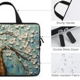 thumbnail image 3 of AWERP Painting Tree Laptop Sleeve Carrying Bag Soft Carrying Travel Case 13inch, 3 of 5