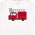 thumbnail image 3 of Inktastic Red Firefighter Fire Truck Toddler Hoodie, 3 of 4