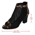 thumbnail image 2 of Phenofice 1 Pair Leopard Print High Heel Sandals Classic Design Easy to Pair with Clothes, 2 of 8