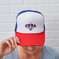 thumbnail image 6 of CafePress - CU Cuba Baseball Beisbol - Adjustable Unisex Printed Trucker Hat with Mesh Back, 6 of 10
