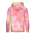 thumbnail image 7 of Mercatoo Teen Girls Tie Dye Cute Hoodies Cotton Fleece Warm Pullover Sweatshirts Tween Kids Long Sleeve Hoodie with Pockets, 7 of 7
