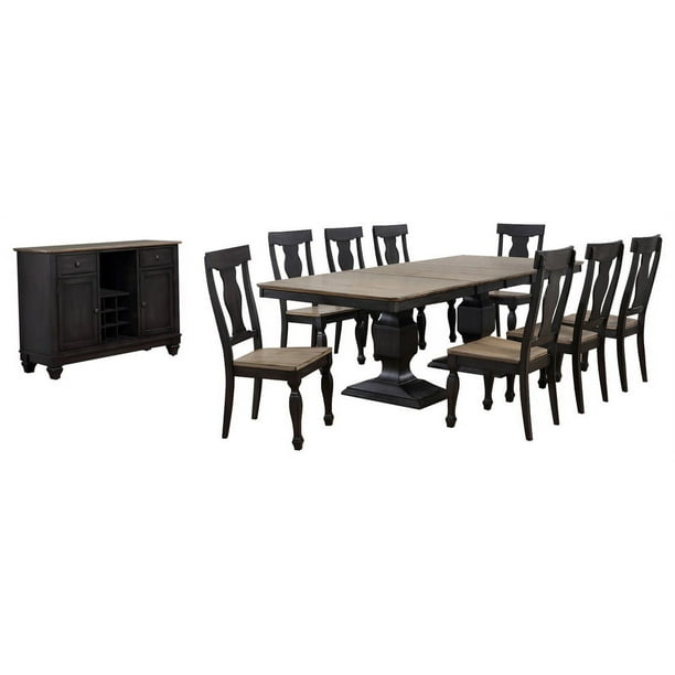 Nysha 10 piece dining room set deals