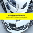 thumbnail image 4 of Universal Car Body Kits Front Bumper Fin Splitter Spoiler Canard Valence Paste Type compatible Repair Maintenance Decoration, 4 of 5