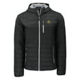 thumbnail image 2 of Men's-Cutter & Buck  Black Wichita State Shockers Rainier Eco PrimaLoft Hooded Full-Zip Jacket, 2 of 3