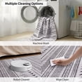 thumbnail image 6 of Gianna 5x7 FT Imitation Linen Area Rugs for Living Room, Machine Washable, Low Pile, Ruggable Non-Slip Rug for Bedroom, Dining Room, Geometric Lines, 6 of 7