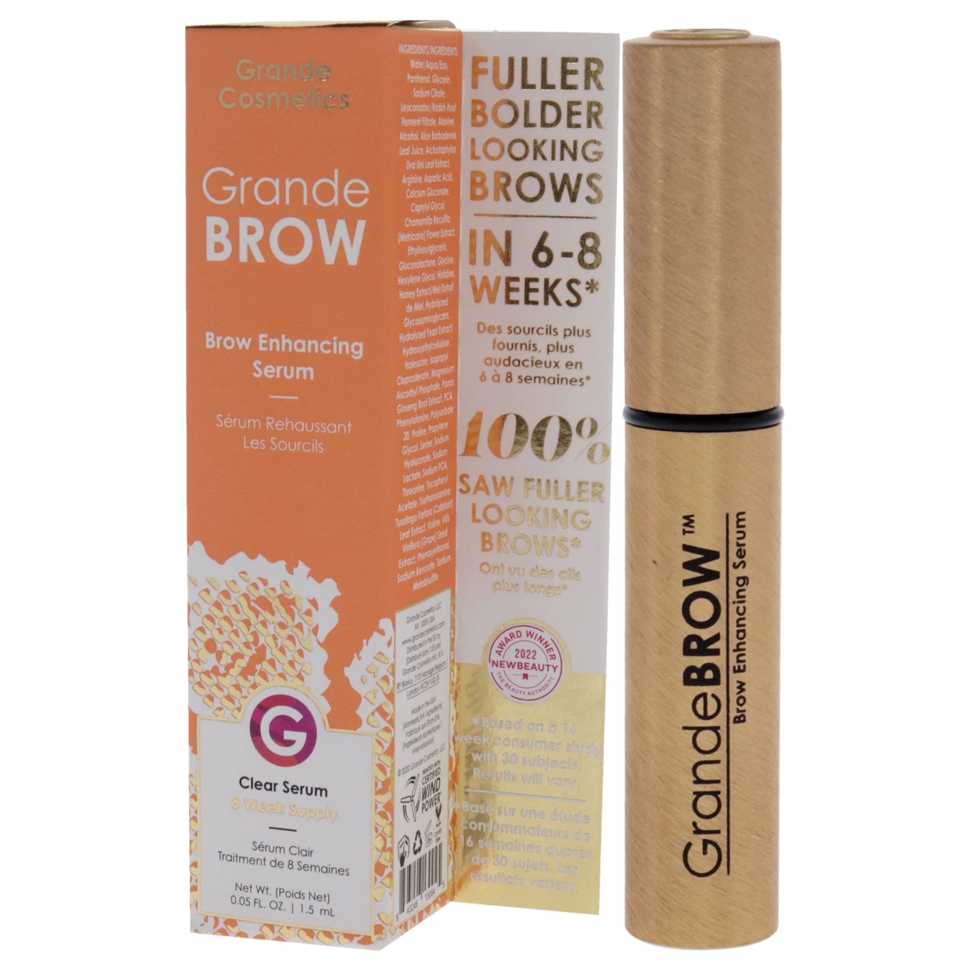 Grande Cosmetics GrandeBROW Enhancing Serum , 0.05 oz Serum