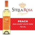 thumbnail image 4 of Stella Rosa Peach Semi-Sweet Moscato White Wine, 750ml Glass Bottle, Piedmont, Italy, 4 of 14