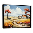 thumbnail image 2 of Designart "De Stijl Landscape In The Countryside I" Countryside Floater Framed Wall Decor, 2 of 5