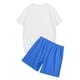 thumbnail image 4 of Playera Para Hombre, Camiseta De Manga Corta Holgada Con Cuello Redondo Y Estampado Informal A La Moda Para Niño Y Niña, 4 of 5