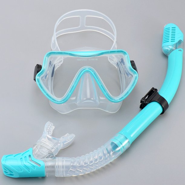 JoyMaySun Snorkel profesional Máscara de buceo y Snorkels Gafas Gafas Buceo Natación Easy Breath Tube Set Snorkel Mask Tan Jianjun unisex