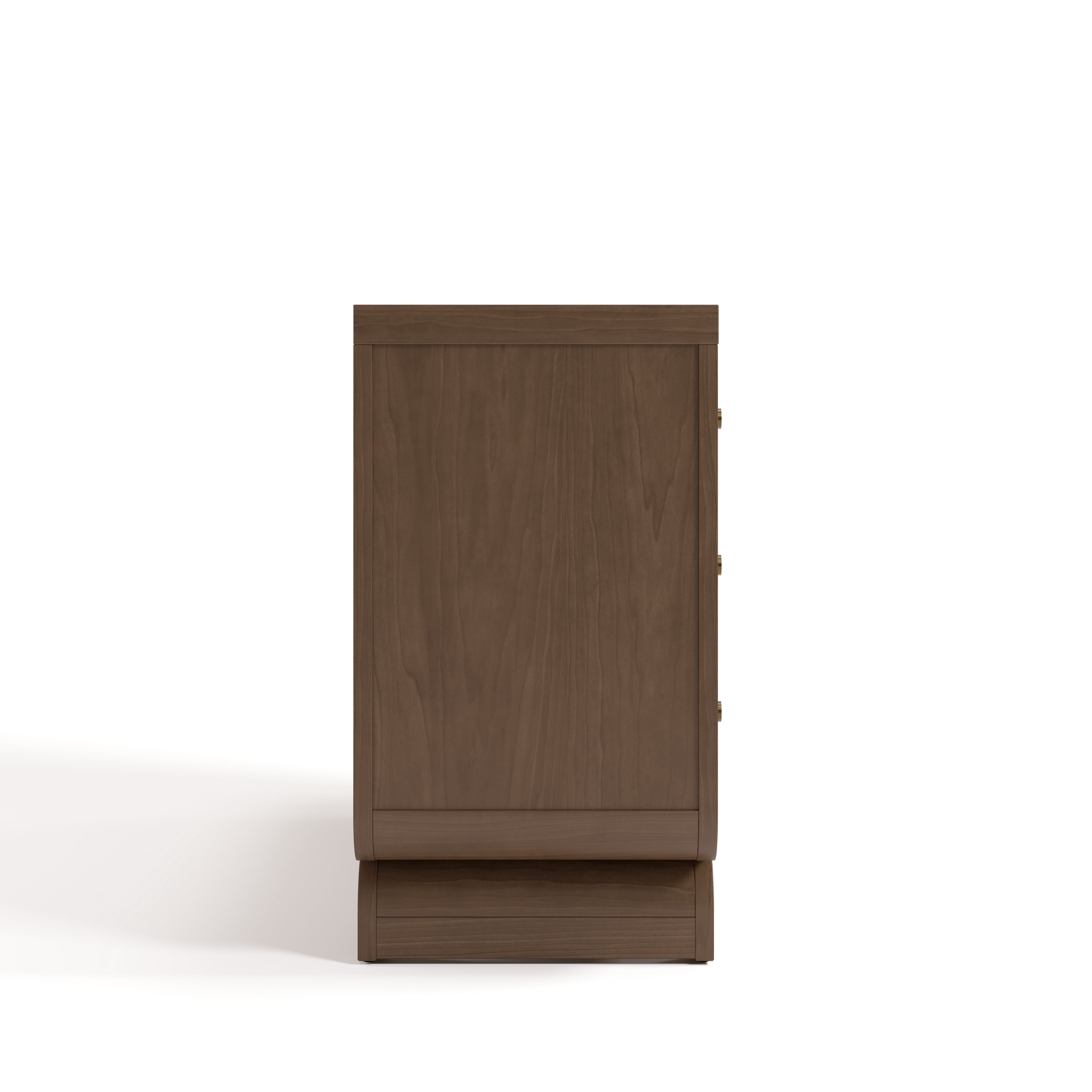 Art of Nursery by Storkcraft Santorini 6 Drawer Nursery Double Dresser, Hazelnut