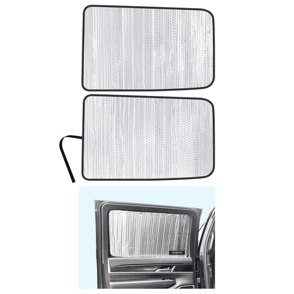 Yellopro Auto Side Window Rear Seats 2nd Row Sunshades (Set of 2) for 2022-2026 Jeep Wagoneer SUV (Not for Grand Wagoneer)