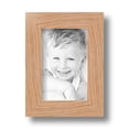 thumbnail image 2 of ArtToFrames 4x6 Inch Red Oak Picture Frame, This Brown Wood Poster Frame is Great for Your Art or Photos, Comes with Regular Glass (4846), 2 of 8