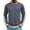 Dark Blue, variant on JOANKDMI Color Block Sweatshirts for Men Long Sleeve Crewneck Pullover Athletic Active Shirts Casual Sportswear Tops for Workout Gym