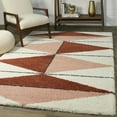 thumbnail image 3 of Levine Geometric Shag Area Rug, 3 of 17