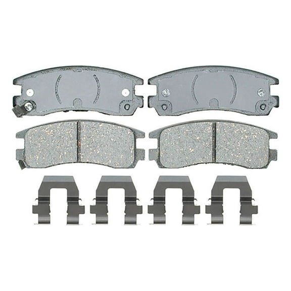 Disc Brake Pad Set Fits select: 2000-2010 CHEVROLET IMPALA, 1997-2005 BUICK CENTURY