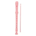 thumbnail image 1 of Soprano Recorder Pink PVC Musical Instrument For Beginners 1 Set, 1 of 8