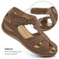 thumbnail image 3 of Women Summer Wedge Sandals Bohemia Causal Sandals Comfortable Outdoor Shoes, 3 of 6