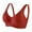 Red, variant on INNERSY Plus Size Seamless Wireless Bra for Women Full Coverage No Underwire Everyday Bralette(2XL,Nude)