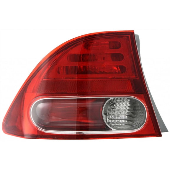 KarParts360 For 2006 2007 2008 Honda Civic Tail Light Assembly Driver Side For HO2800166 | 33551-SNA-A01