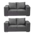 thumbnail image 1 of Sala 2-2 TRINITY Taos ( 2 piezas Love Seat ) Gris Chels, 1 of 8