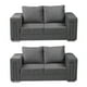 thumbnail image 1 of Sala 2-2 TRINITY Taos ( 2 piezas Love Seat ) Gris Chels, 1 of 8