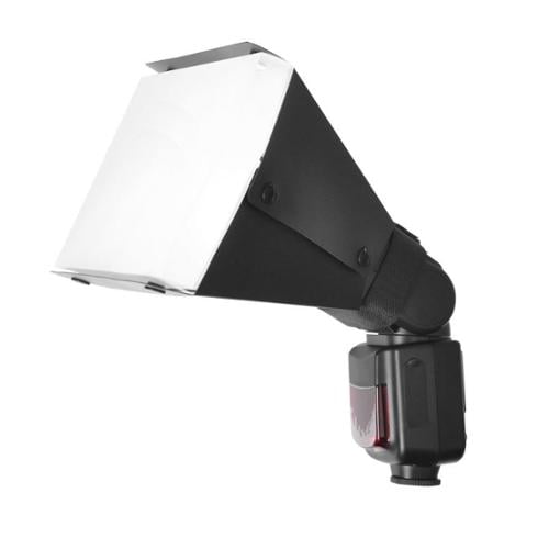 Panasonic Sony Polaroid Mini Universal Studio Soft Box Flash Diffuser for Canon EOS Olympus Sigma 3.5 x 3.5 Screen Pentax /& Other External Flash Units Nikon