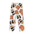 thumbnail image 5 of Bingfone Sushi Roll Mens All Over Print Sleep Pajama Pants-Medium, 5 of 9