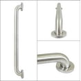 thumbnail image 2 of Highcraft Grab Bar for Bathtubs and Showers, Shower Grab Bars for Seniors and Elderly, Safety Bar for Bathroom 30" x 1.5" ADA Compliant Grab Bar, Heavy Duty Stainless Steel Shower Handle Wall Mount, 2 of 7