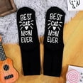 thumbnail image 2 of Yuanlong Socks Women And Men Sole Cat Cartoon Line Pattern Cotton Mid Tube Socks Daily Anti Slip Breathable Floor Socks6, 2 of 5