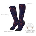 thumbnail image 4 of KLL lightning Print Cool Socks Men's Women's Crew Socks Funny Crazy Novelty Stockings, 4 of 6