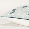 thumbnail image 4 of Rizzy Pillow Welted Pillow Teal 12"x12"x2", 4 of 6