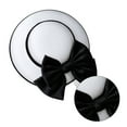 thumbnail image 2 of Sombrero Retro de estilo francés, accesorios para el cabello para niña Noble, fiesta de cena, blanco, 1 ud., 2 of 4