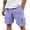 Purple, variant on NAFUU Men's Relaxed-Fit Shorts Mens Casual Shorts Summer Loose Fit Elastic Waist Joggers Short Breathable Outdoor Mens Shorts Beach Trousers