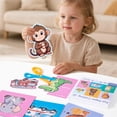thumbnail image 6 of Paper Cutting Set with Child-Safe Scissors - 30 Progressive Activities for Preschool Learning, Fine Motor Skills, Ages 3-5 Toddler Craft Kit, 6 of 9