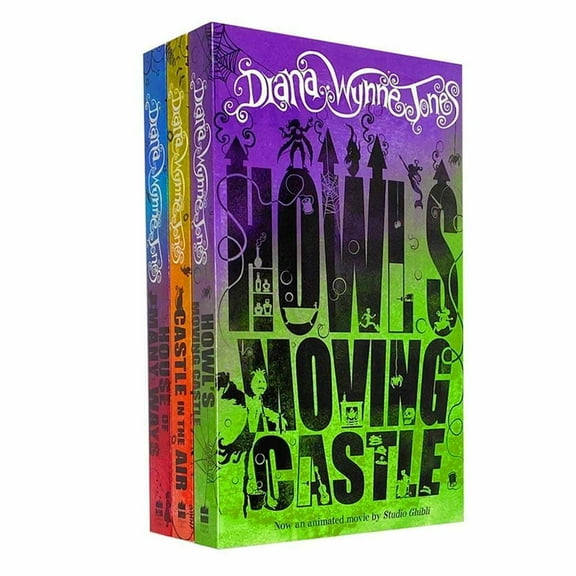 Diana Wynne Jones Howl’s Moving Castle 3 Books Collection – Complete Trilogy book set (Howl's Moving Castle, Castle in the Air & House of Many Ways)
