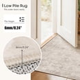 thumbnail image 5 of ARICOEASY 5x7 Abstract Area Rugs Machine Washable Non-slip for Living Room Bedroom Dining Room Office, Beige, 5 of 8