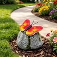 thumbnail image 5 of Illuminated Garden Light Outdoor Solar Powered Turtle Figurine Pathway Patio Yard Lawn Decor Colorful LED Statue Ornament, 5 of 5