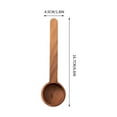 thumbnail image 5 of Mmeneyy Walnut Coffee Beans Spoon Solid Wood Spoon Several Spoons, 5 of 5