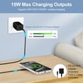 thumbnail image 5 of S25 S24 Ultra Magnetic Wireless Charger Fast Charging Pad for Samsung Galaxy Z Fold 7/6/Flip 7/6/5/S25 Edge/S24/S23/S22/S21/Moto Edge 2024,15W Wireless Phone Magsafe Charger &20W USB C Charger Block, 5 of 7