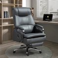 thumbnail image 3 of Modern Floor Massage Office Chair Recliner Leather Executive Fashion Working Chair Design Hand Silla De Oficina Office Furniture My Lux Decor Round, 3 of 30