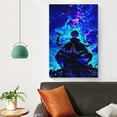 thumbnail image 4 of Jujutsu Kaisen Poster, Anime Wall Canvas Hanging Art for Dorm Bedroom Living Room, Painting Artwork Home Decor, 4 of 8