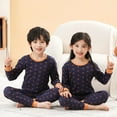 thumbnail image 3 of Pijamas de dibujos animados para niños, conjunto de ropa de dormir para Halloween, Carnaval, Navidad, ropa de Papá Noel para niños pequeños, 3 of 4
