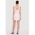 thumbnail image 3 of Women's Lace Trim Button Front Mini Dress, 3 of 3