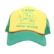 thumbnail image 5 of Sombrero de béisbol Sombrero de papá Sombrilla Malla transpirable Drama Cosplay Disfraz Sombrero Gorra de camionero para adultos Adolescentes Niños Verde YUNYI BRAND Deportes, 5 of 8